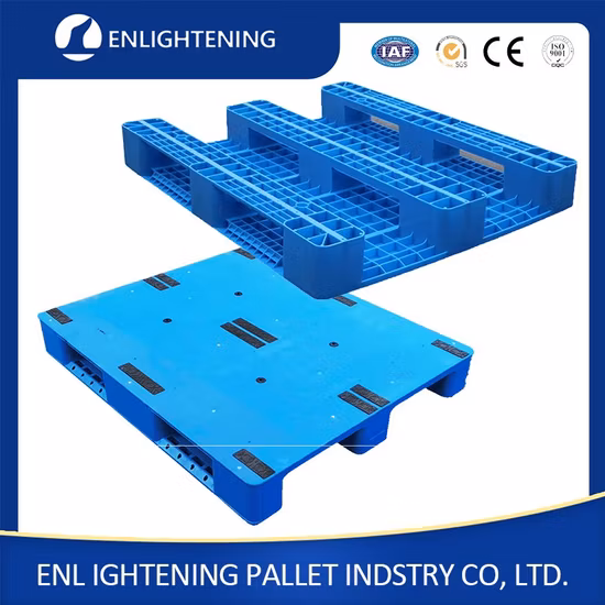 1200x1000x150mm nouveau type de PEHD robuste entrée 4 voies face unique taille européenne solide plateau plat rackable palette en plastique de qualité alimentaire pour l'alimentation