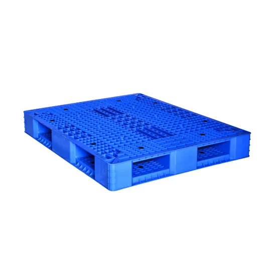 Palettes en plastique durables de stockage d'entrepôt de logistique industrielle de qualité fiable