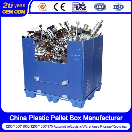 Plastic Pallet Box for Automotive Industry