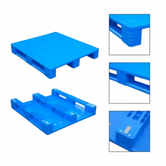 Best Selling Products HDPE Single Faced Storage Damp Proof Light Duty Plastic Pallet for Sale